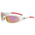 Bouton Flashfire Red Mirror Glasses